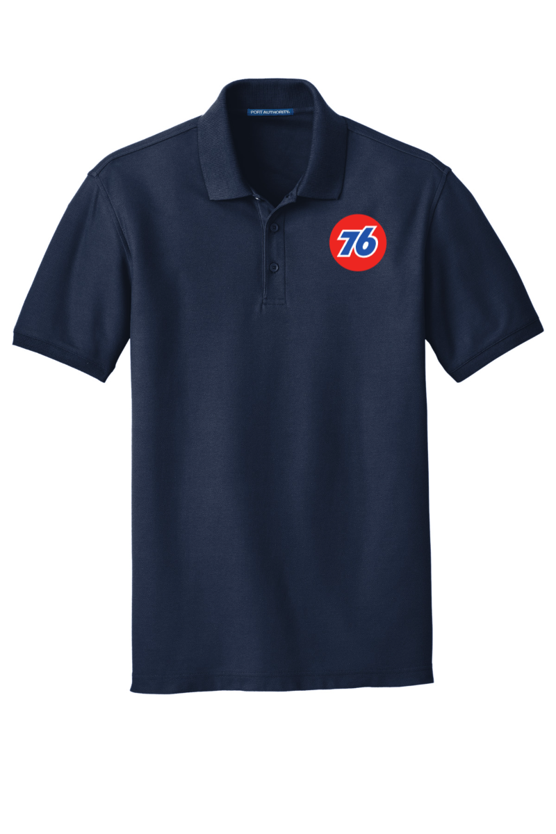 Navy Port Authority® Core Classic Pique Polo