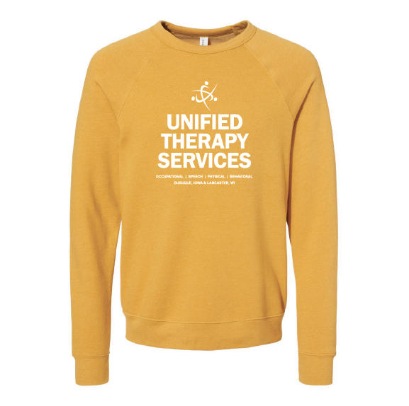 Unified Therapy Bella + Canvas Crewneck Full Logo