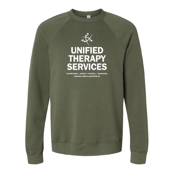 Unified Therapy Bella + Canvas Crewneck Full Logo