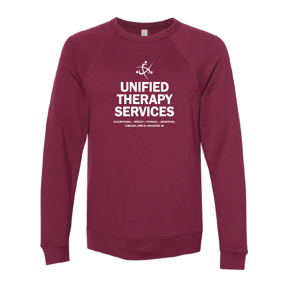 Unified Therapy Bella + Canvas Crewneck Full Logo