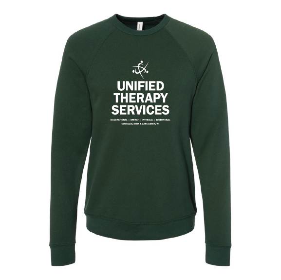 Unified Therapy Bella + Canvas Crewneck Full Logo