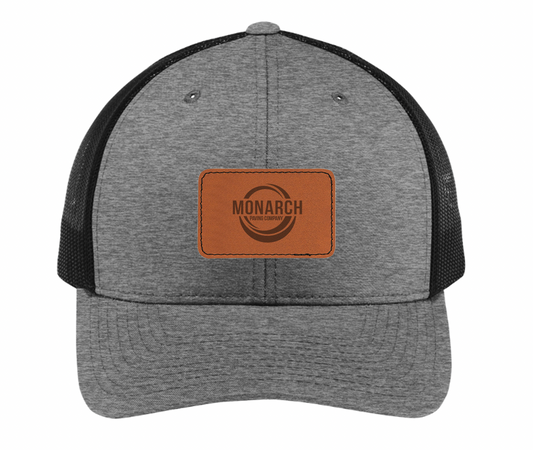 Monarch Leather Patch Hat