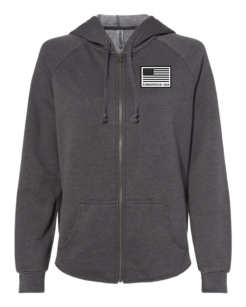 Women's California Wave Wash Full-Zip Hooded Sweatshirt