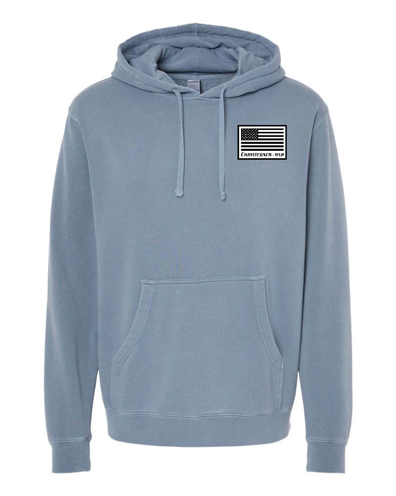 Independent Midweight Pigment-Dyed Hooded Sweatshirt