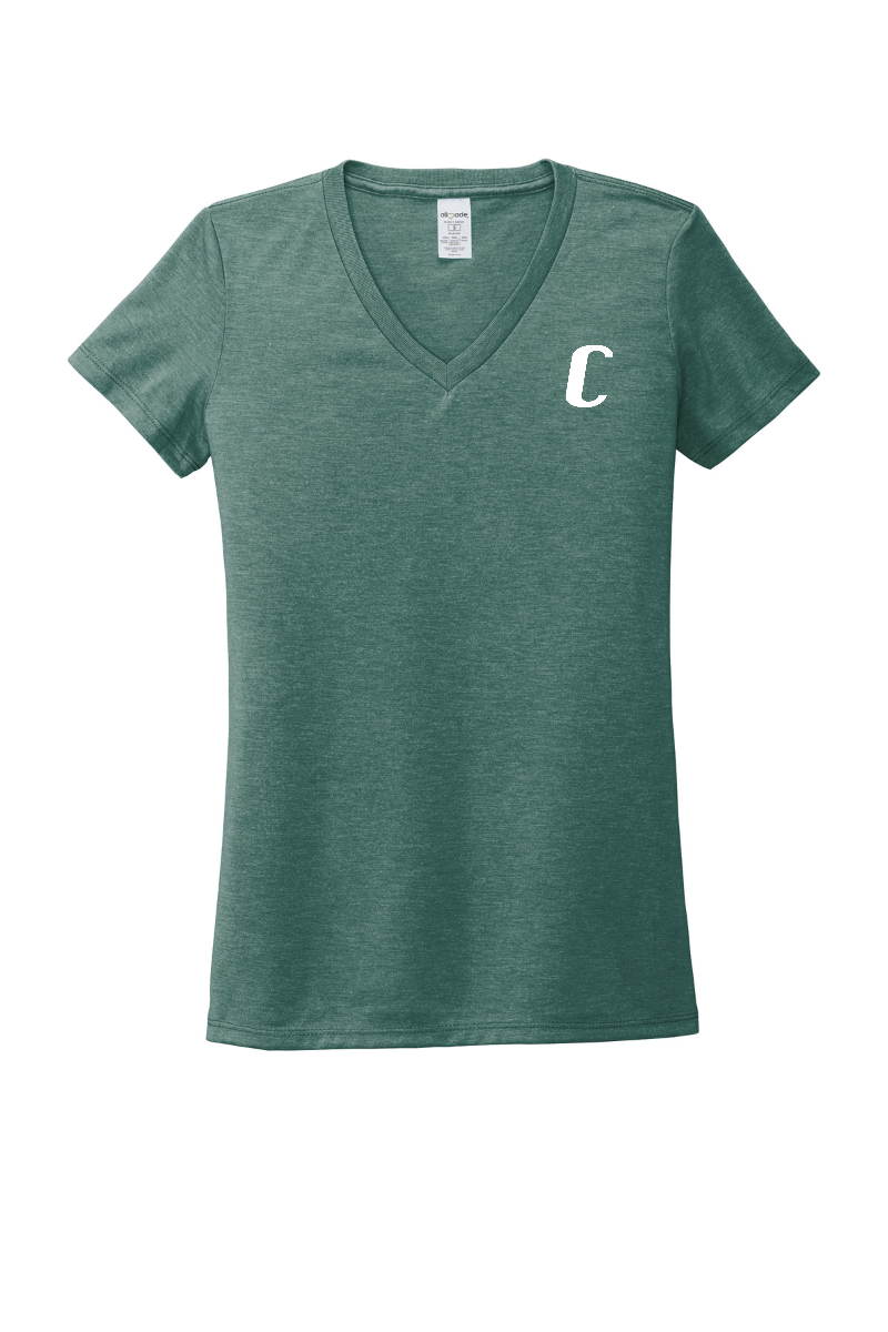 Allmade® Women’s Tri-Blend V-Neck Tee