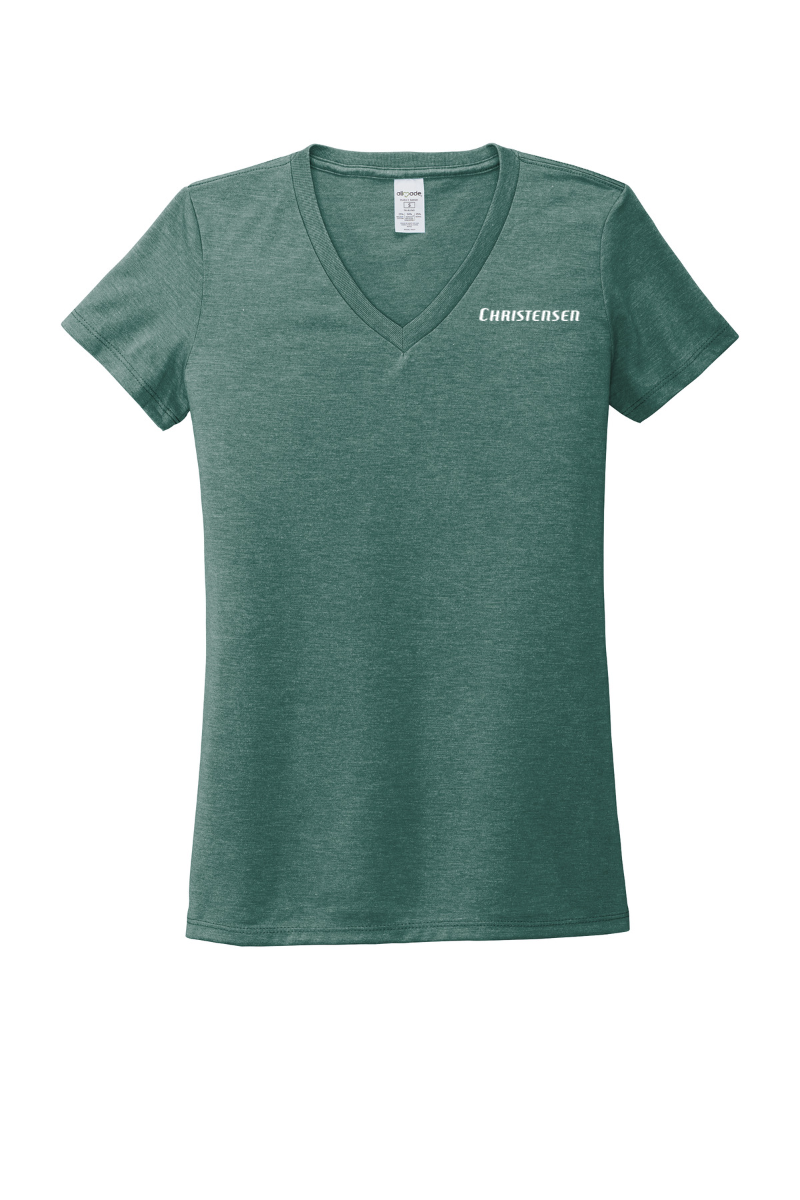 Allmade® Women’s Tri-Blend V-Neck Tee