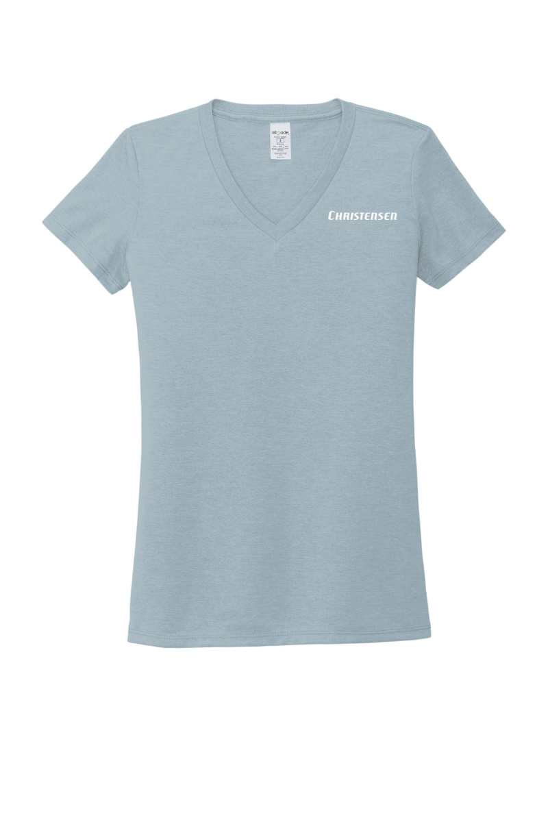 Allmade® Women’s Tri-Blend V-Neck Tee