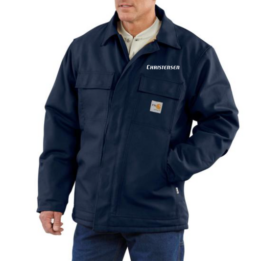 Carhartt Flame-Resistant Duck Traditional Coat - Quilt Lined