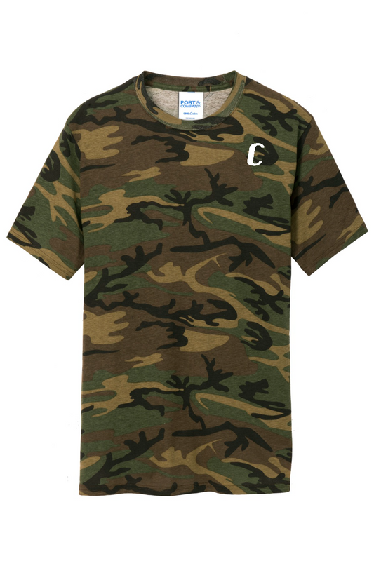 Port & Company Core Cotton Camo Tee