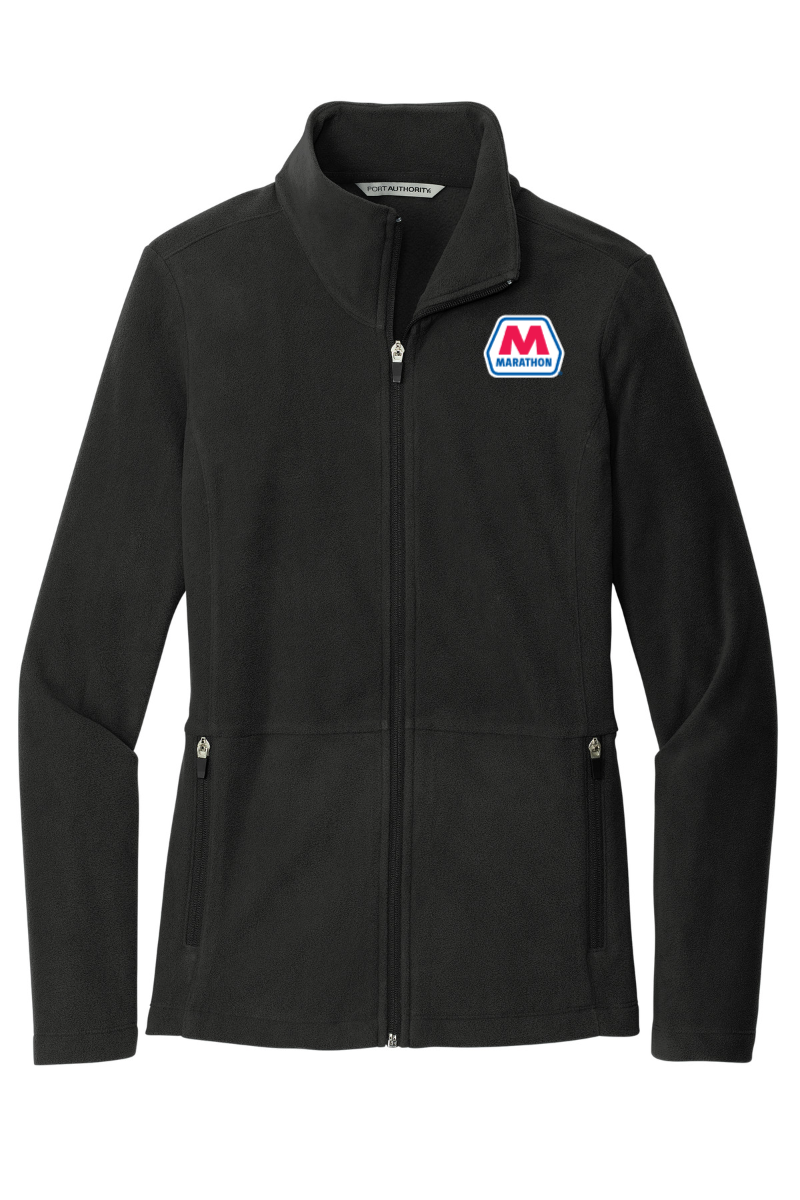 Black Port Authority® Ladies Accord Microfleece Jacket