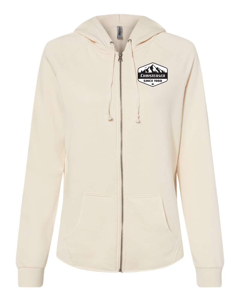 Women's California Wave Wash Full-Zip Hooded Sweatshirt