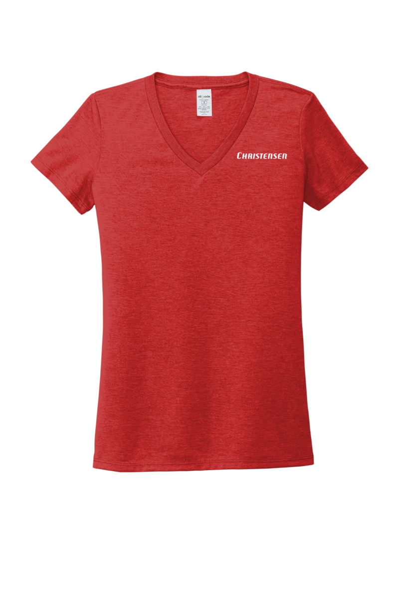 Allmade® Women’s Tri-Blend V-Neck Tee