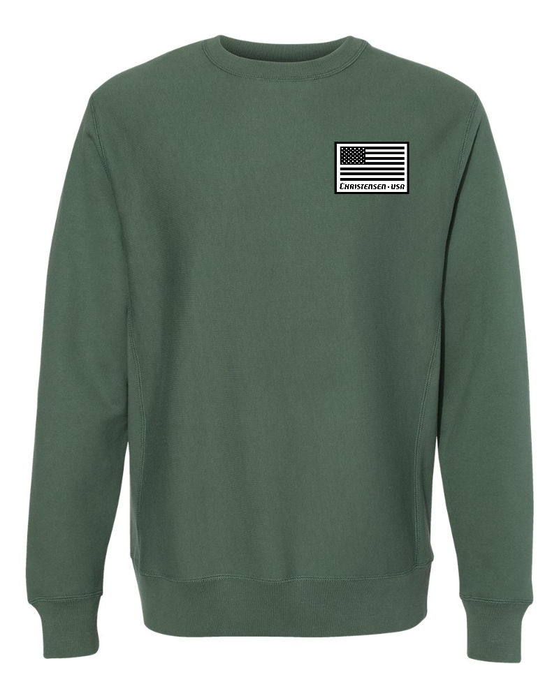 Premium Heavyweight Cross-Grain Crewneck Sweatshirt