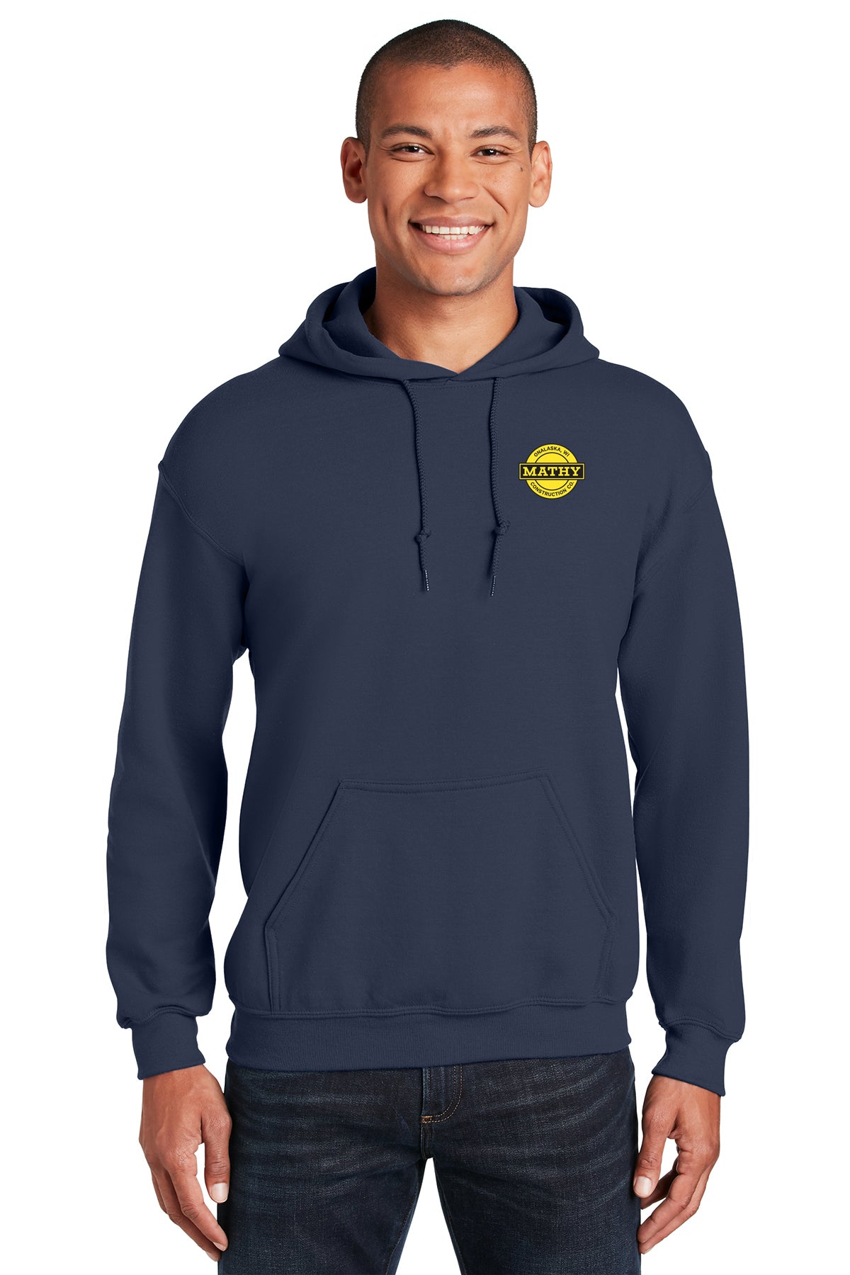 Mathy Construction Company Hoodie (18500) (JS115E-LC-YB)