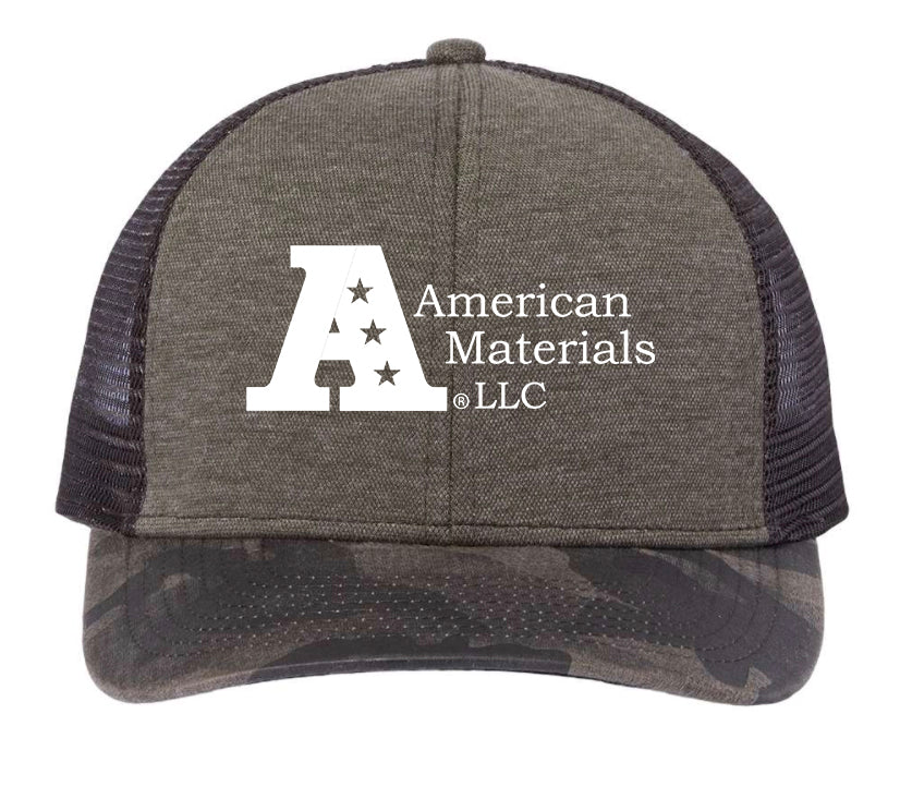 American Materials Limited Edition Camo Trucker Cap