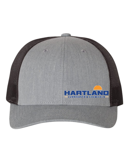 Hartland Lubricants Trucker Logo Side