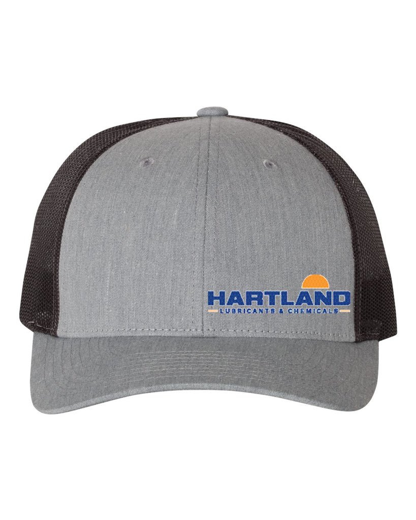 Hartland Lubricants Trucker Logo Side RH Prints Co.