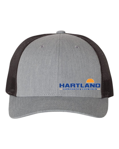 Hartland Lubricants Trucker Logo Side