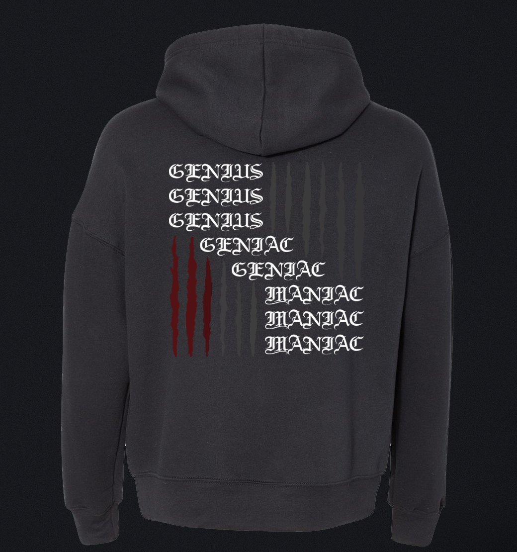 Geniac Drop Shoulder Hoodie