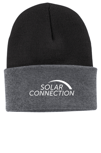 Solar Connection Rib Knit Cap