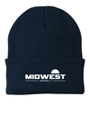 Midwest Asphalt Rib Knit Cap
