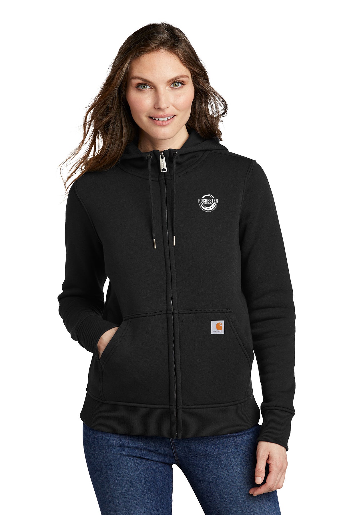 Rochester Sand and Gravel Ladies Carhartt® Clarksburg Full-Zip Hoodie