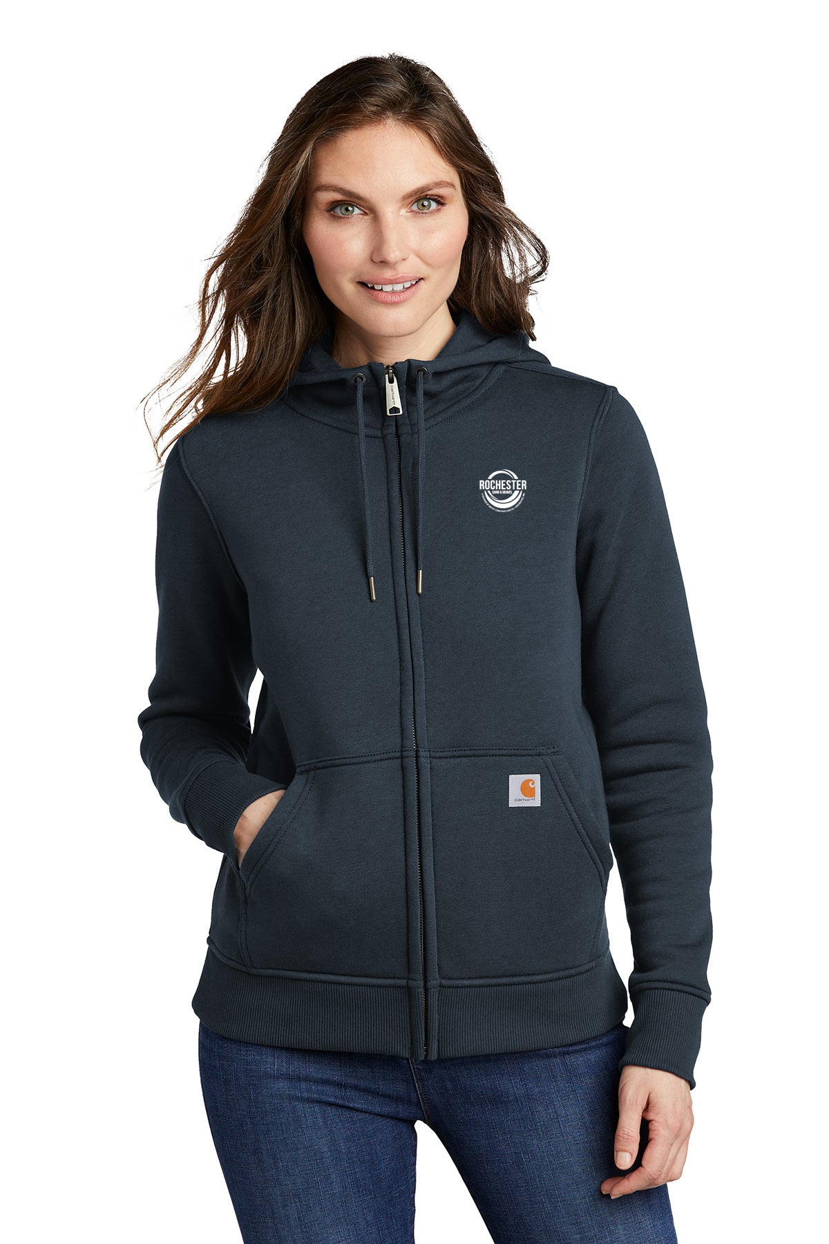 Rochester Sand and Gravel Ladies Carhartt® Clarksburg Full-Zip Hoodie