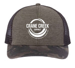 Crane Creek Asphalt Limited Edition Camo Trucker Cap