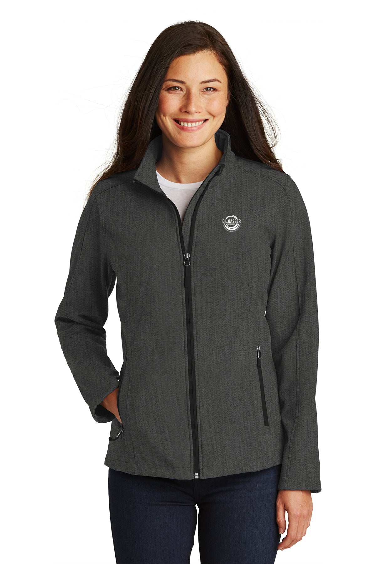 D.L. Gasser Construction Ladies Soft Shell Jacket