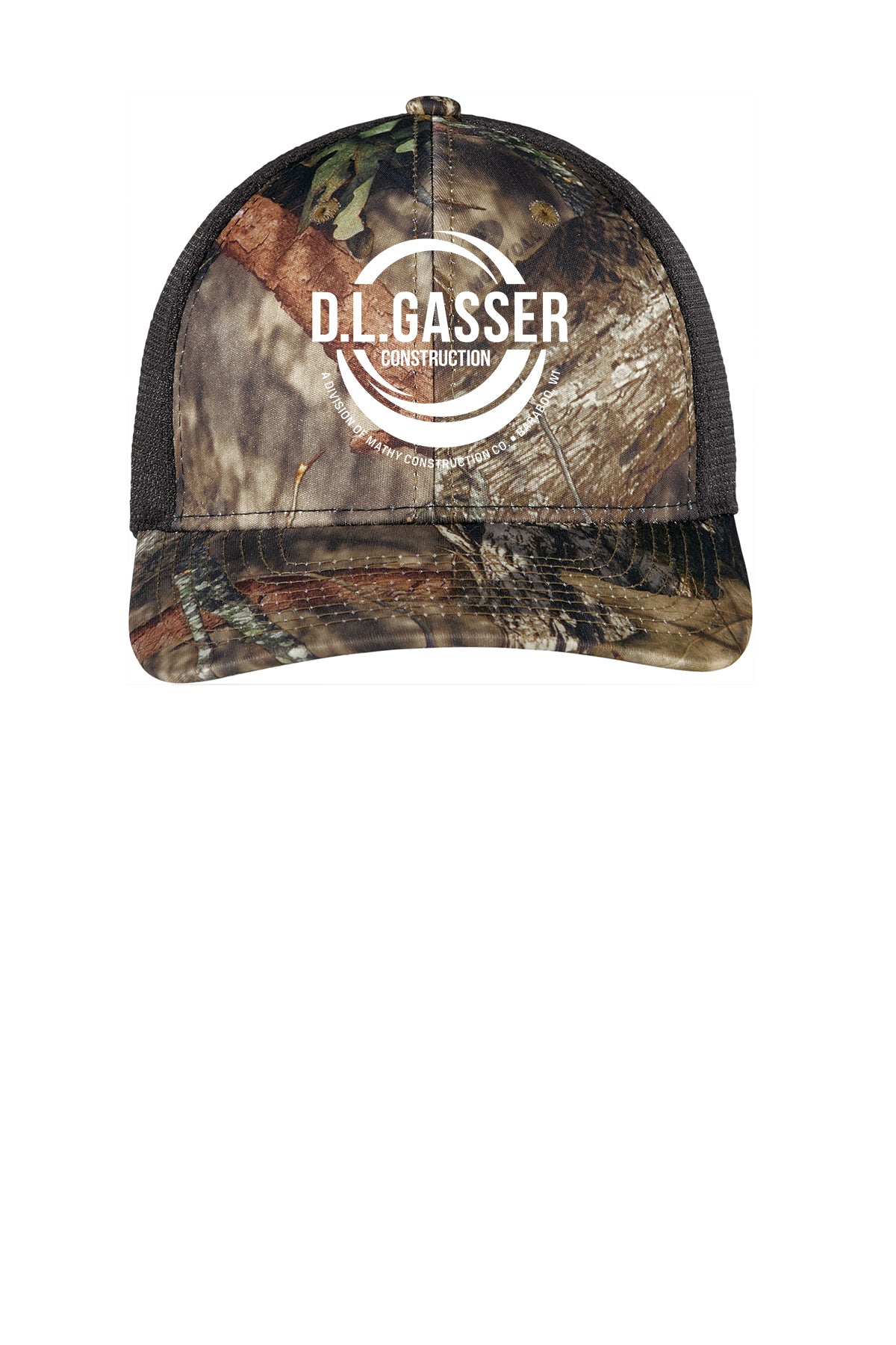 D.L. Gasser Construction Limited Edition Camo Trucker Cap