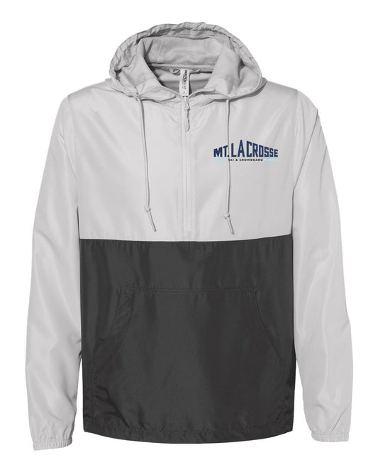 Mt. La Crosse Lightweight Quarter-Zip Windbreaker Pullover Jacket