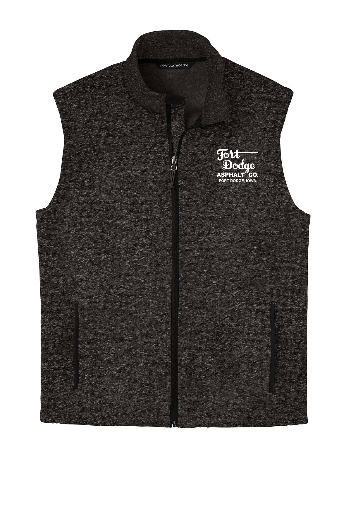 Fort Dodge Asphalt Sweater Fleece Vest