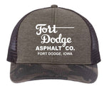For Dodge Asphalt Limited Edition Camo Trucker Cap