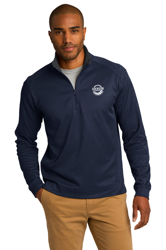 Iverson Construction 1/4 Zip Pullover