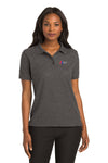 American Materials Ladies Silk Touch Polo
