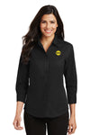 Mathy Construction Company Ladies Button Up Shirt