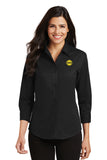 Mathy Construction Company Ladies Button Up Shirt