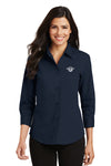 American Asphalt of Wisconsin Ladies Button Up Shirt