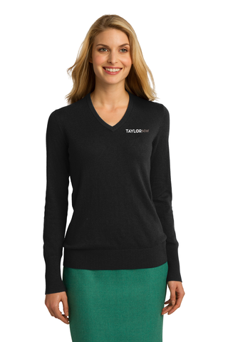Taylor NW Ladies V-Neck Sweater