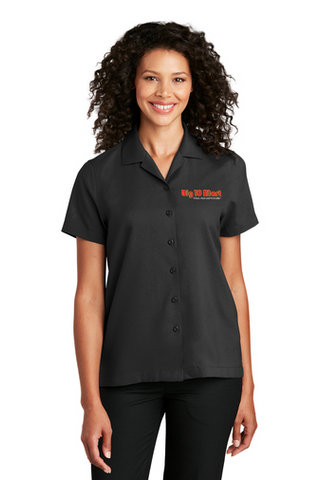 Molo Big 10 Mart Ladies Short Sleeve Collared Shirt