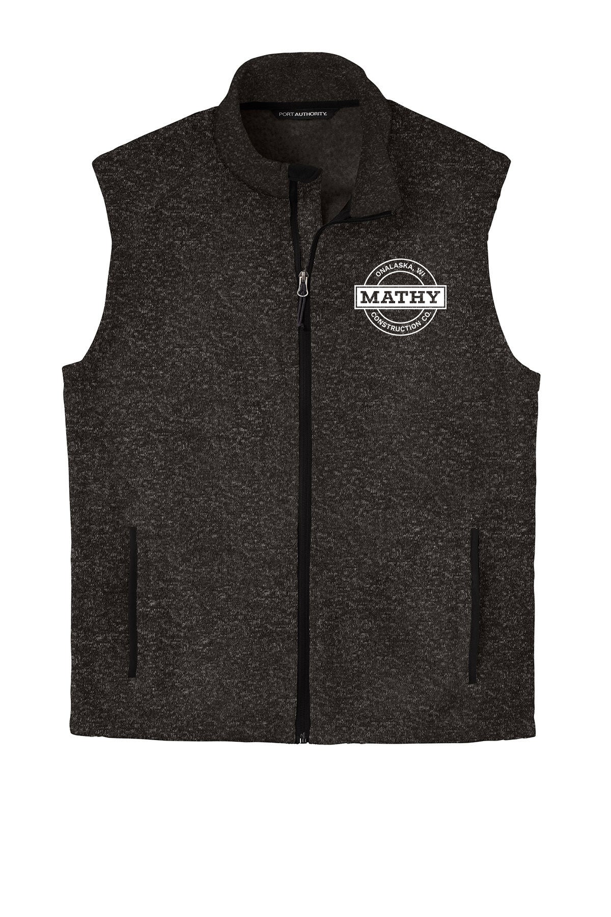 Mathy Construction Sweater Fleece Vest