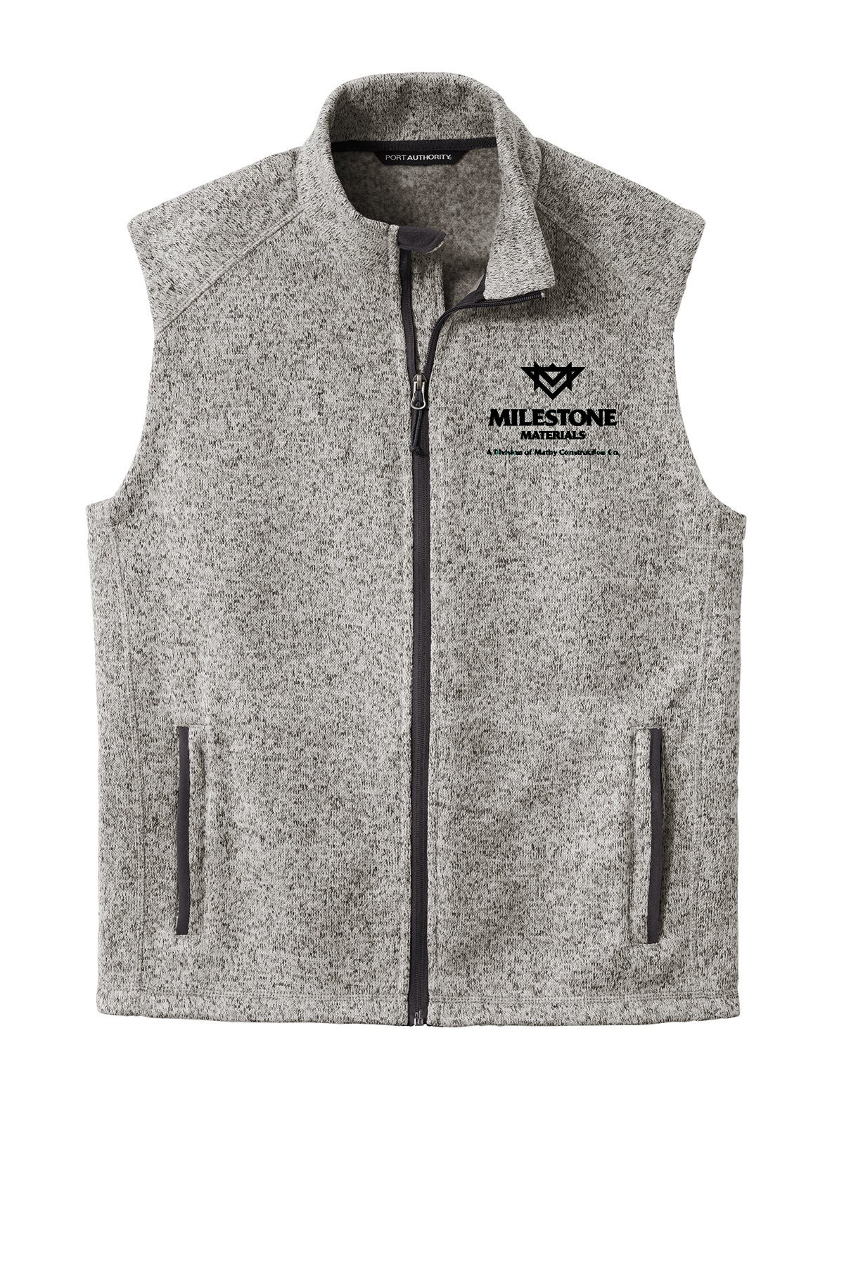 Milestone Materials Sweater Fleece Vest