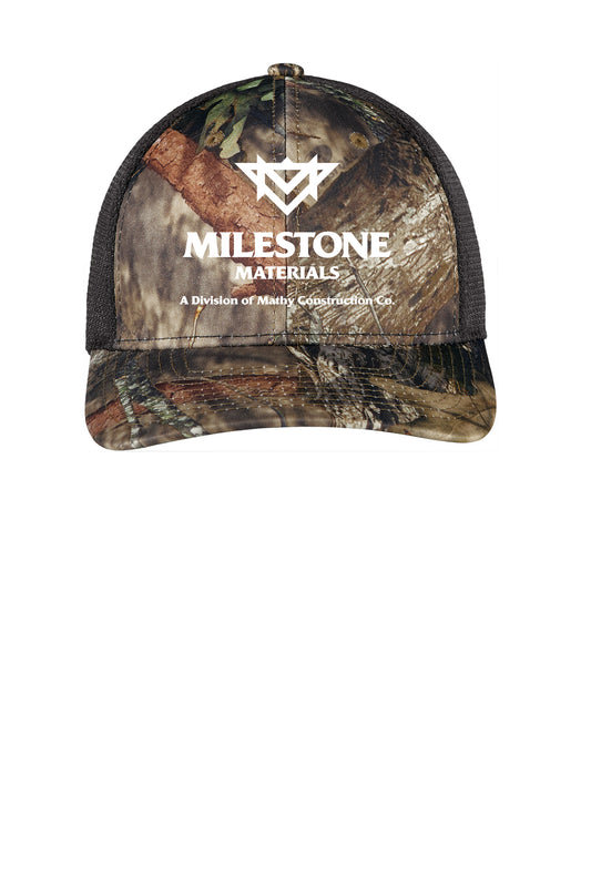 Milestone Materials Limited Edition Camo Trucker Cap