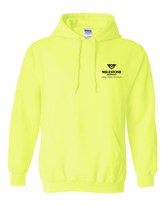 Milestone Materials Hi-Vis Hoodie