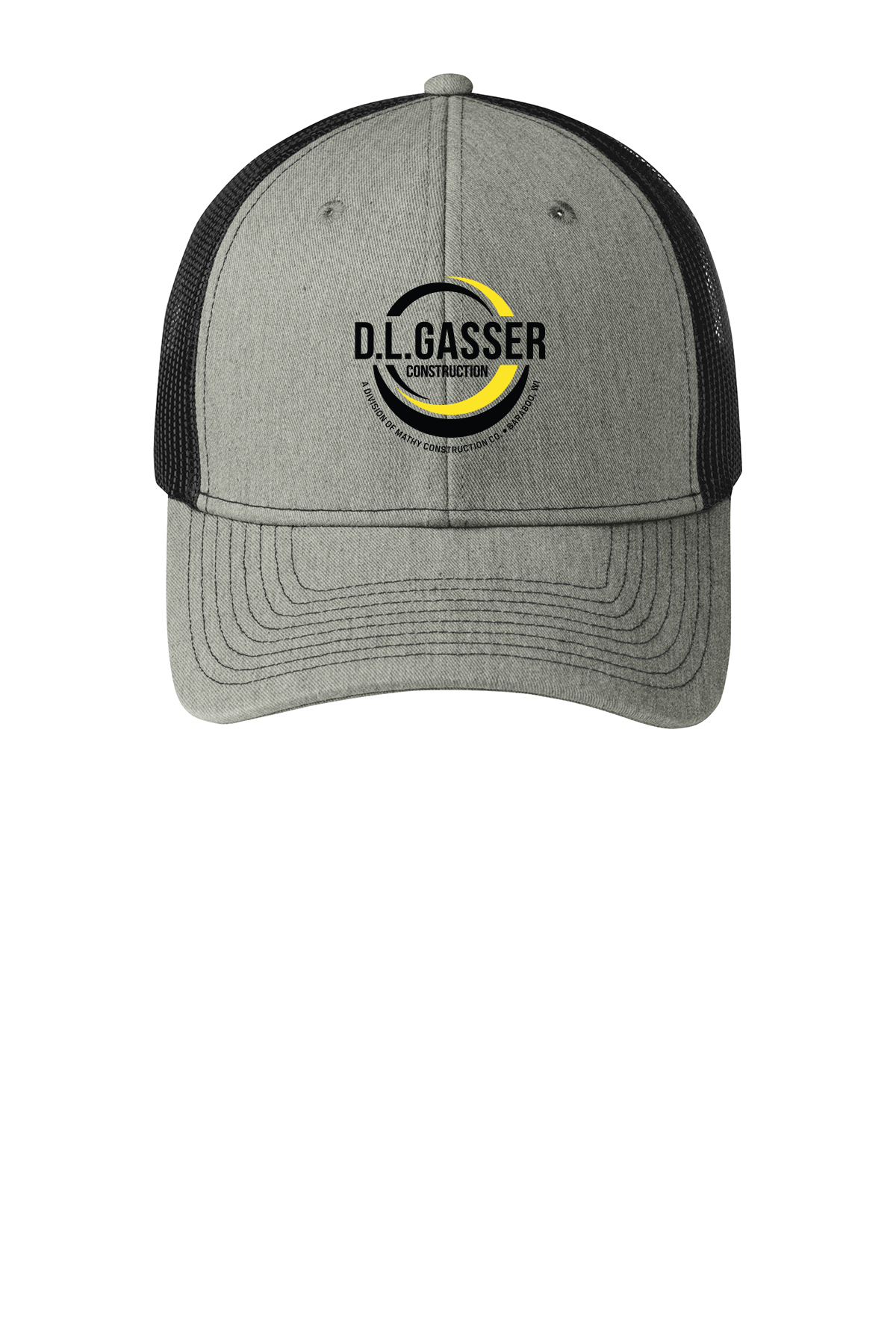 D.L. Gasser Construction Flexfit Mesh Back Cap