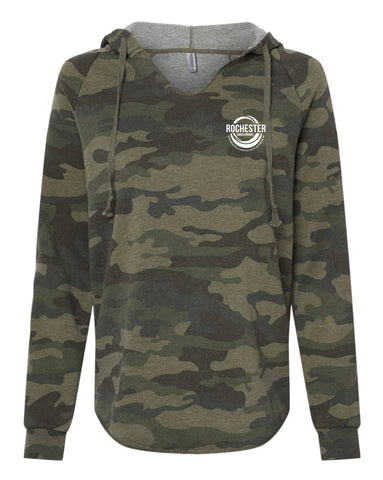 Rochester Sand and Gravel Limited Edition Ladies Camo Fleece