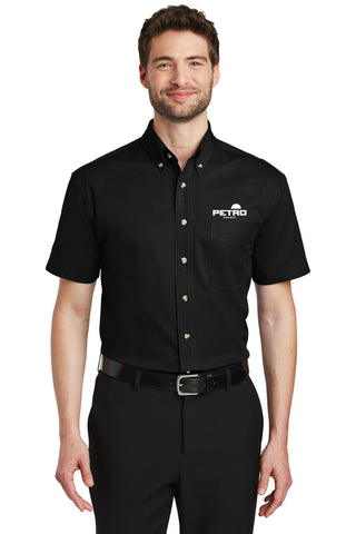 Petro Energy Short Sleeve Button Up
