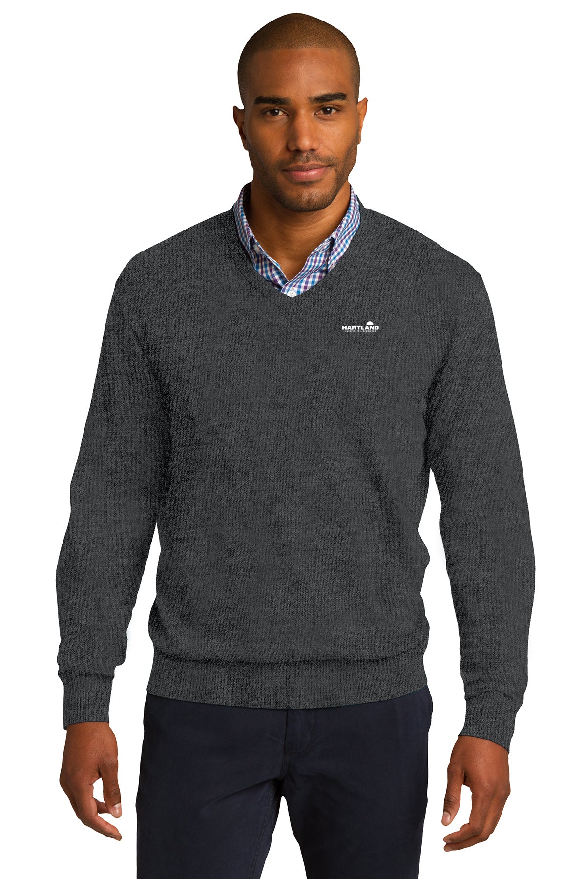 Hartland Lubricants and Chemicals V-Neck Sweater