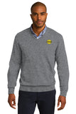 Mathy Construction Company V-Neck Sweater