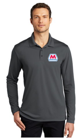 Marathon Dealer Dry Zone Long Sleeve Polo
